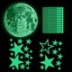 thumbnail image 1 of 435 pegatinas de pared NQ Estrellas que brillan en la luna PVC, 1 of 5