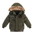 thumbnail image 3 of Fanxing Boys Waterproof Ski Jacket with Fur Hood Fleece Snowboarding Jackets Warm Thick Winter Coat Hooded Overcoat Clearance 90,100,110, 3 of 10