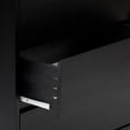 thumbnail image 4 of Plank+Beam Solid Wood Scandinavian 6-Drawer Dresser, Black, 4 of 10