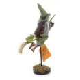 thumbnail image 2 of Halloween Witch With Broom Figurine Sisters Of Witch Hollow 4052623 Green, 2 of 2