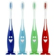 thumbnail image 2 of Brush Buddies Kids Toothbrushes, Soft , 4 Pack, 2 of 4