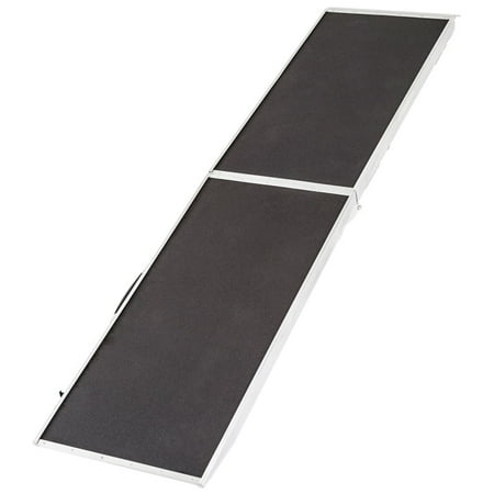 8 ft. Lightweight Extra Wide Folding Aluminum Pet Ramp