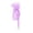 Light Purple, variant on Kids Satin Bandana Stretchy Long Tail Headscarf for Girls and Boys Hair Daily Casual Hat Elastic Turban Headwrap Size 3-14 Years