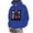 Blue, variant on Halloween Print Hooded Sweatshirt Long Sleeve Pullover Graphic Casual Jacket With Pocket For Fall Winter Comfort
