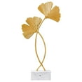 thumbnail image 1 of Metal Ginkgo Leaf Decoration Gold Leaf Craft Abstract Sculpture Scandinavian Style Home Decor Gift, 1 of 2