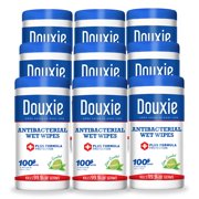 Douxie Wet Wipes 100 Ct. Cylinder Wet Wipes for skin (12 pk)