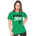 thumbnail image 4 of Soccer Mom Cute Proud Sports Mother Womens Slim Fit Graphic Tee Brisco Brands L, 4 of 5