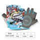 thumbnail image 4 of Guantes de medio dedo para niños de 2 a 12 años, guantes de ciclismo para niños, guantes de medio dedo antidesgaste para patinaje sobre ruedas y bicicleta de equilibrio para niñas, 4 of 5