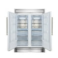 thumbnail image 4 of Forno Maderno 2-28-Inch Wide Convertible Refrigerator/Freezer in White, Decorative Trim, 27.2 cu.ft, 84-Inch High, 4 of 4