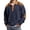 Navy, variant on XUANTAOO Polo Shirt for Men Long Sleeve Button Down Waffle T Shirt Lightweight Khaki Casual Polos for Man