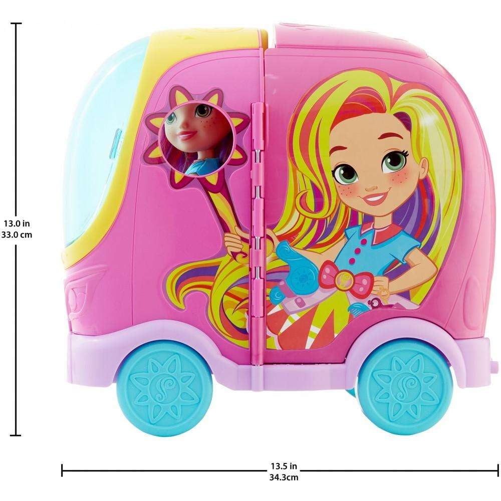 Sunny Day Glam Van Kids Pretend Toy Vehicle Girl Fun Game Vanity Doll ...