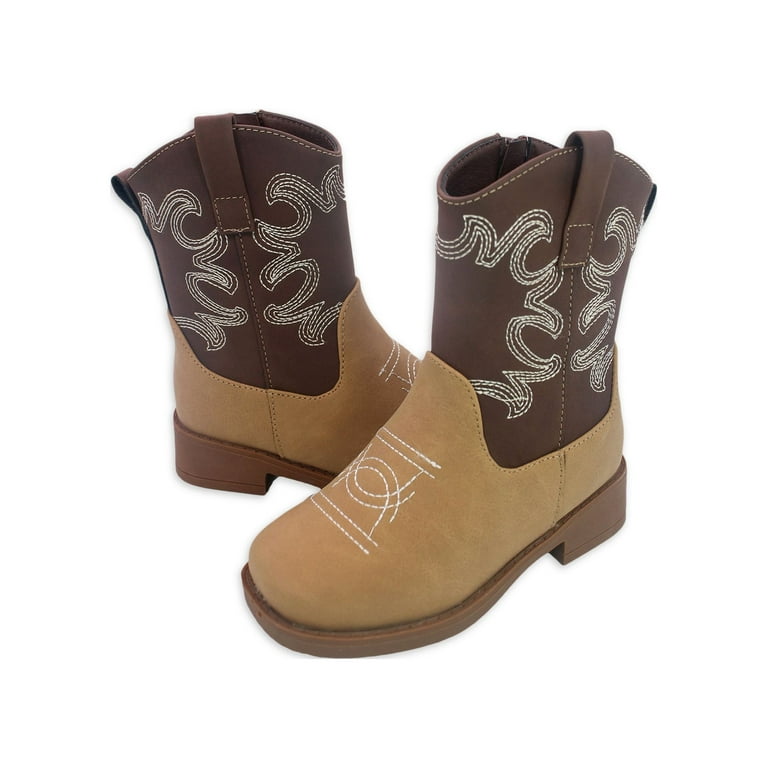 Stepping Stones Toddler Boys Western Boots Sizes 7 10