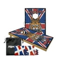 thumbnail image 2 of Canddidliike Scratch Resistant Toss Cornhole Boards and 8 Game Bags - British Flag & Tiger, 2 of 7
