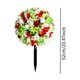 thumbnail image 5 of Arbusto de rosas artificiales con estaca para el suelo, adorno para porche o inauguración de casa. Estilo D, 5 of 9