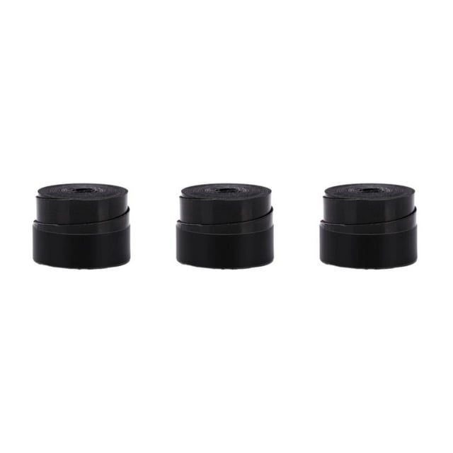 Guardoinrt 1/2/3 Tennis Overgrip Non Toxique et Durable pour Performance Longue Durée Puissance de Liaison Rouleau Noir pack 3 Pcs