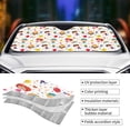 thumbnail image 4 of Kdxio Childrens Party Print Front Windshield Sun Shade,Folding Auto Sunshade for Car Truck SUV-, 4 of 7