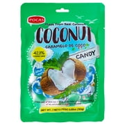 Pocas Hard Candy, Coconut, 100 Gram (Pack of 2)
