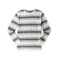 thumbnail image 1 of Tony Hawk - Suéter de punto a rayas para hombre, color blanco, pequeño Tony Hawk Tejer, 1 of 2