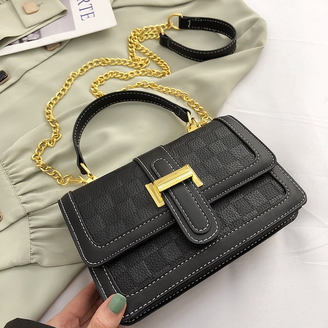 Bolso de hombro para mujer, bolso cruzado, bolso de moda para mujer, personalizado, retro, portátil, elegante, pequeño bolso cuadrado