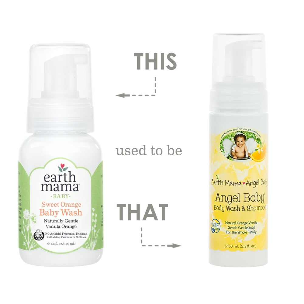 angel heals baby shampoo & body wash