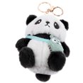 thumbnail image 2 of Llavero de muñeco de panda de peluche, encantador colgante de panda de peluche, llavero para bolso, decoración colgante, 2 of 6