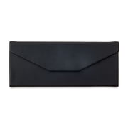 Equate Folding Eyeglass Case, Black