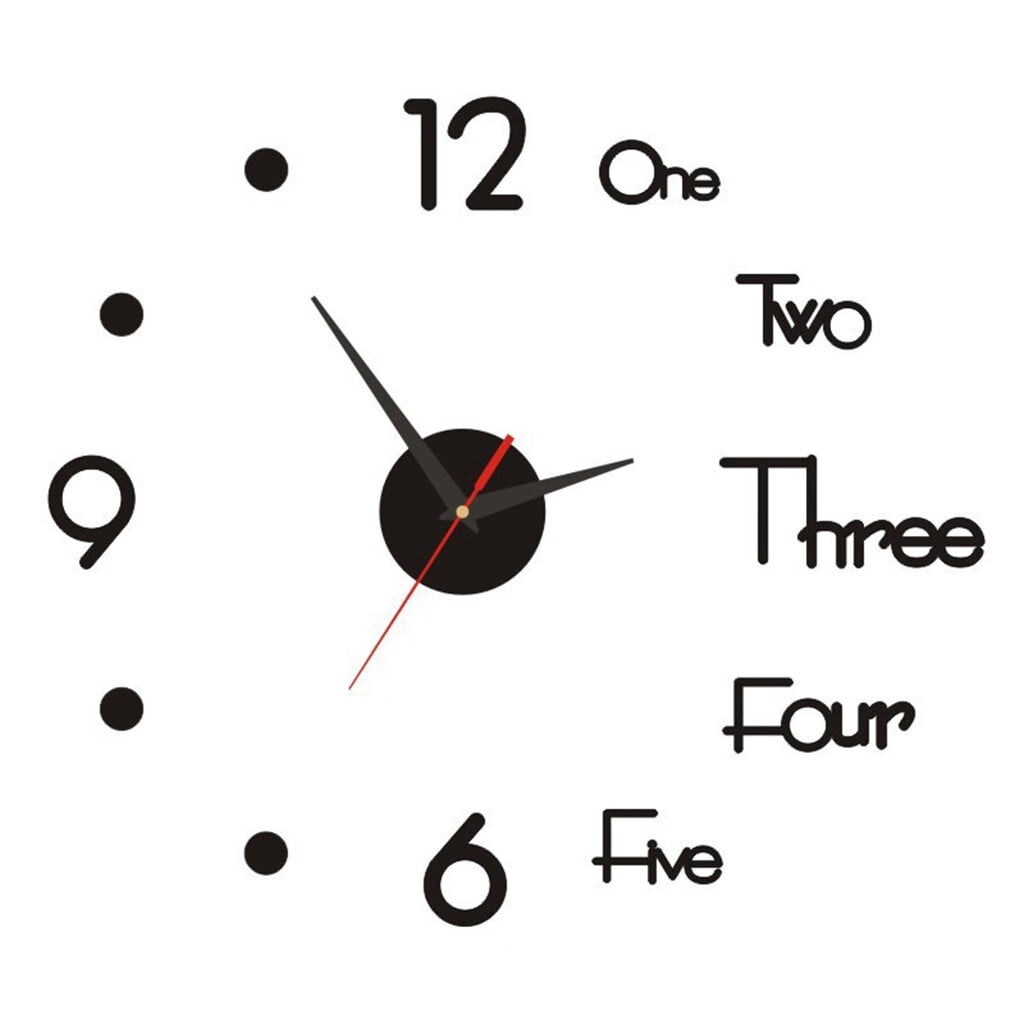 Fomlatr1 Silent 3D Acrylic Clock DIY Clock Stereoscopic Clock fomlatr1-silent-3d-acrylic-clock-diy-clock-stereoscopic-clock