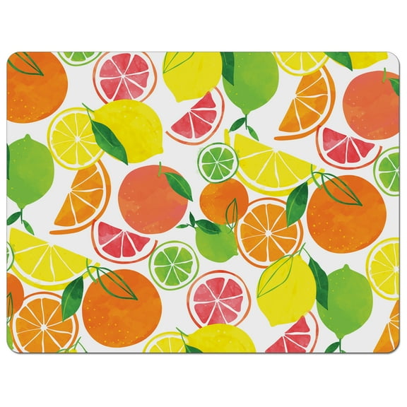 Cut N' Funnel "Fruity Summer" Flexible Plastic Cutting Board Mat
