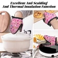 thumbnail image 7 of Lsque Sanrio Pattern Non-Slip Mini Oven Mitt Set，Mini Oven Gloves Silicone Heat Resistant Cooking Pinch Mitts Potholder for Kitchen Cooking & Baking, 7 of 7