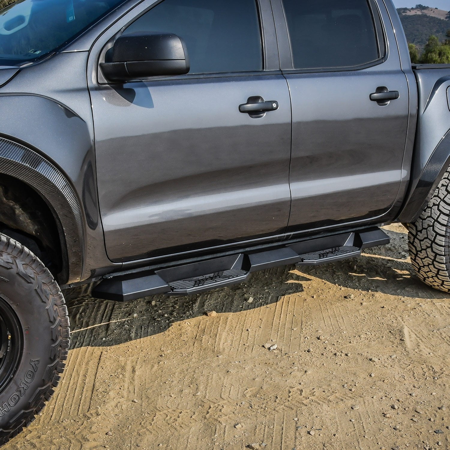 NERF BAR SQUARE 3" Fits select: 2019-2023 FORD RANGER