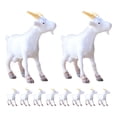 thumbnail image 1 of 10 encantadoras figuras de cabras en miniatura para jardines y micro paisajes., 1 of 8