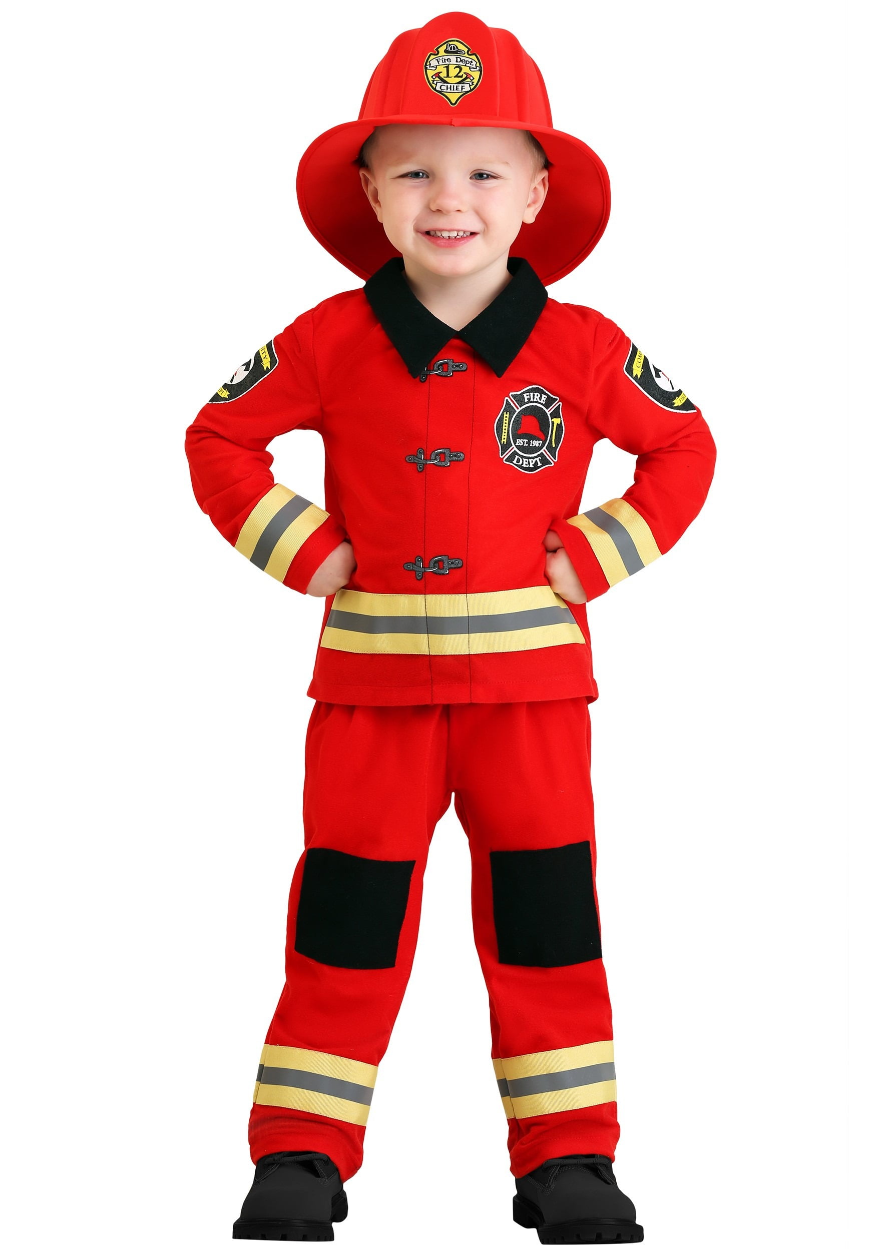Child Fireman Costume Kids Firefighter Costumes - Bank2home.com