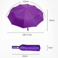 thumbnail image 1 of Umbrella Windproof Travel Umbrella Compact Folding Reverse Umbrella Z, 1 of 2