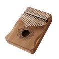 thumbnail image 1 of 17 Keys Kalimba African Thumb Finger Piano Wood Kalimba Portable Musical Instrument, 1 of 8