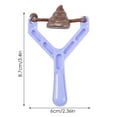 thumbnail image 2 of Dsscvnef Funny Prank Poop Catapult Toy Hilarious Poop Shooting Game pour Stress and Laughter Perfect pour Farces et, 2 of 5