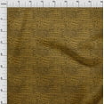 thumbnail image 3 of oneOone Cotton Flex Dark Mustard Fabric Crocodile Animal Skin Sewing Fabric By The Yard Printed Diy Clothing Sewing Supplies 40 Inch Wide, 3 of 4