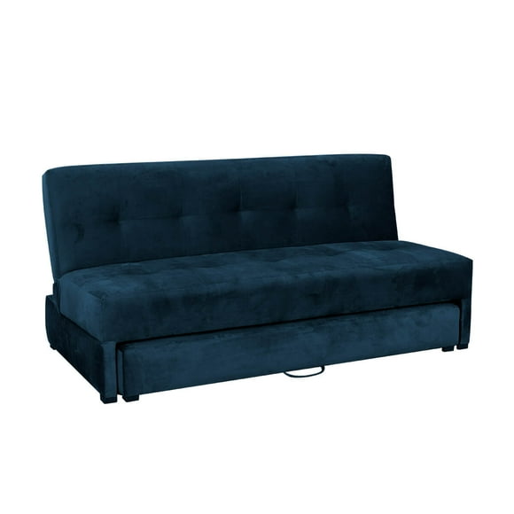 Sofa cama Mateo Atlas color marino con Palomera