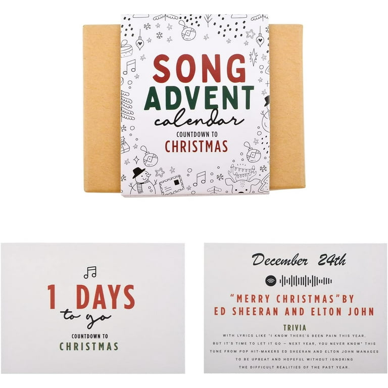 Advent Calendar Gift Cards