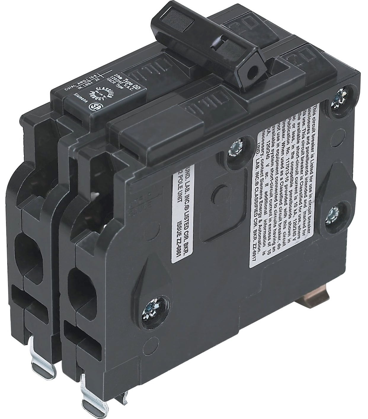 Siemens D230 30 Amp 2 Pole 3/4" Panelboard Circuit Breaker Walmart