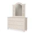 thumbnail image 4 of Maklaine 7 Drawer Dresser in Slightly Distressed Ivory Color Wood, 4 of 8