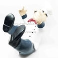thumbnail image 3 of For The Love Of Wine Sous Chef Marco Hugging Wine Bottle Holder Kitchen Figurine, 3 of 4