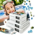 thumbnail image 1 of Custom Puzzle from Picture Create Your Own Puzzle from Photo - Personalized Puzzle 300 Pieces - DIY Custom Made Photo Puzzles for Friend Birthday Wedding Valentines Day Anniversary, 1 of 5