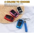 thumbnail image 6 of Key Fob Cover Compatible with Toyota Camry 4Runner RAV4 Tundra Tacoma Corolla Grand Highlander 2025-2026 3/4 Button TPU Keychain Case Holder Protector,blue, 6 of 6