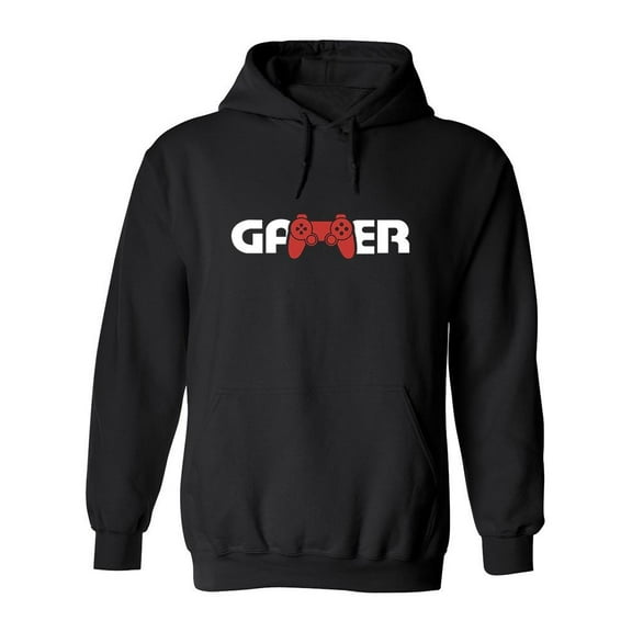 Gamer Hoodie Men -Image by Shutterstock, Male Large