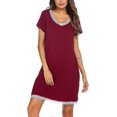 thumbnail image 4 of 3 In 1 Delivery/labor/nursing Nightgown Soft Maternity Hospital Dress Best Gift, 4 of 5