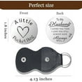 thumbnail image 5 of Pocket Hug Token for Women Mom Friend Birthday gifts for Her Him Long Distance Gifts for Men Dad Son Inspirational Keychain, 5 of 5