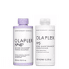 OLAPLEX No 4P Blonde Enhancer Toning Shampoo & No 5 Bond Maintenance Conditioner Duo Pack