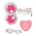 thumbnail image 1 of Dispositivo para detener el dolor menstrual con parche de electrodo, masajeador portátil recargable por USB para detener el dolor menstrual para mujeres, color rojo rosa, 1 of 8
