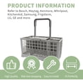 thumbnail image 2 of FRTDNE Universal Dishwasher Silverware Cutlery Basket, Dishwasher Utensil Basket for utensils Compatible with most brands- GE, Whirlpool, Samsung, BOSCH, Maytag, Kenmore, KitchenAid, 2 of 7