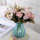 thumbnail image 5 of Ramo de flores de imitación, rosa de bola pequeña de estilo europeo, decoración del hogar de flores de imitación, ramo de flores de imitación (rosa oscuro) JAMW Sencillez, 5 of 5